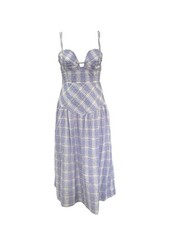 Ganni purple check for sale  LONDON