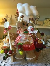 Deko weihnachten lebkuchenmann gebraucht kaufen  Allenfeld, Boos, Hargesheim