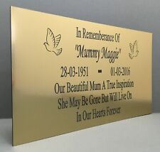 Bp66 engraved bench for sale  SOWERBY BRIDGE