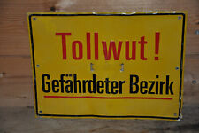 Altes blechschild 70er gebraucht kaufen  Limbach-Oberfrohna