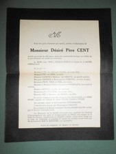 Père faire part d'occasion  Sainte-Sévère-sur-Indre