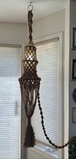 Vintage macrame hanging for sale  Webster