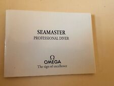 omega Vintage Booklet Seamaster Professional Diver 94 comprar usado  Enviando para Brazil