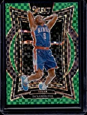 2024-25 Select De'Aaron Fox Concourse Green Prizm #5/5 Spurs comprar usado  Enviando para Brazil