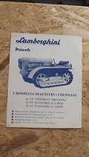 Catalogue brochure tracteurs d'occasion  Vaison-la-Romaine