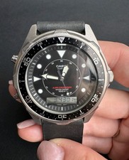 Relógio Casio Masculino 46mm Alarme Cronógrafo 100M Nova Pulseira de Couro Nova Bateria comprar usado  Enviando para Brazil