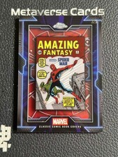 2025 Topps Chrome Marvel Classic capas de quadrinhos refrator vermelho Homem-Aranha 3/5 comprar usado  Enviando para Brazil