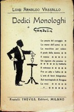 dodici monologhi gandolin usato  Trento