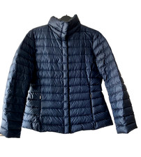 Max Mara Weekend Granatowa Gęsia Wypełniona Ciepła Lekka Kurtka Rozmiar UK 10 W bardzo dobrym stanie na sprzedaż  Wysyłka do Poland