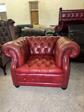 Chesterfield oxblood real for sale  CREWE