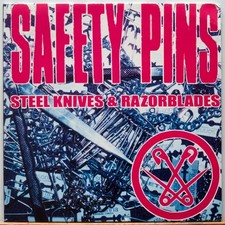 Usado, PUNK ROCK:  SAFETY PINS - Steel Knives & Razorblades MUNSTER 10" LP - PINK WAX comprar usado  Enviando para Brazil