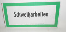 Schild kunststoff hinweisschil gebraucht kaufen  Neugersdorf