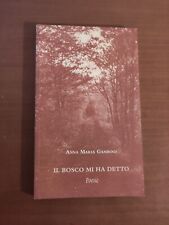 Bosco detto. poesie usato  Capannori