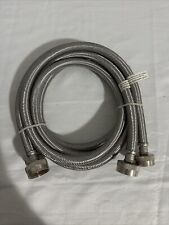 Usado, Conjunto de 5 pés (2 mangueiras) mangueiras de enchimento de entrada de máquina de lavar de aço inoxidável Kenmore 3/4" comprar usado  Enviando para Brazil