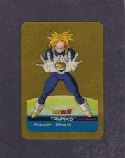 Dragonball lamincard trunks usato  Villar Focchiardo
