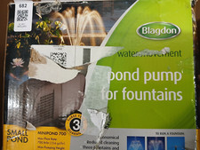 Blagdon pump run for sale  MIDDLEWICH