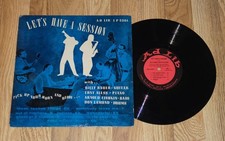 1955 Billy Bauer Jazz guitar LET'S HAVE A SESSION - AD LIB 10 inch LP RVG RARE!, usado comprar usado 1955 Billy Bauer Jazz guitar LET'S HAVE A SESSION - AD LIB 10 inch LP RVG RARE!, usado comprar usado  Enviando para Brazil