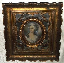 Ancienne peinture miniature d'occasion  Conques-sur-Orbiel