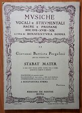 Pergolesi stabat mater usato  Cosenza