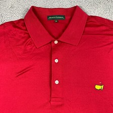Camisa polo masculina vintage Augusta National XL Red Masters golfe, usado comprar usado  Enviando para Brazil