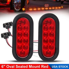Red oval trailer for sale  USA