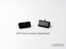 USB tipo A fêmea [cabeça pequena] - tampa plugue tampa antipoeira [5 peças] comprar usado  Enviando para Brazil