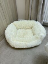 Cream dogs bed for sale  LOUGHTON