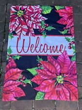 Welcome poinsettia holiday for sale  Danville