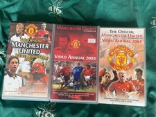 Manchester united vhs for sale  STOCKPORT