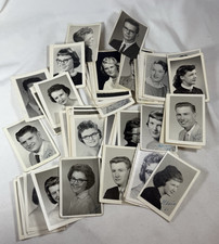 Lote Vintage de 65 Carteira Classe do Ensino Médio 2,5"x3,5" Fotos de Retrato -Década de 1950 Anos 60 comprar usado  Enviando para Brazil