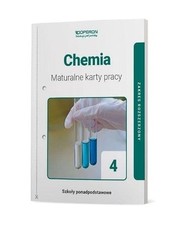 Chemia 4 Maturalne karty pracy Zakres rozszerzony: Szkoła ponadpodstawowa, Male na sprzedaż  Wysyłka do Poland