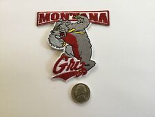 University of Montana Grizzlies Griz vintage ferro em patch bordado 3,5 X 3,2 comprar usado  Enviando para Brazil