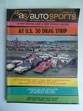 Revista muito rara USAS AUTOSPORTS NÚMERO 5 de setembro de 1964, usado comprar usado  Enviando para Brazil