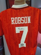 Camisa 93 assinada por Bryan Robson comprar usado  Enviando para Brazil