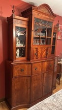 Large glass mahogany for sale  Coventry