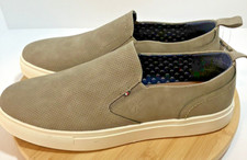 NOVO TOMMY Hilfiger Masculino KOZAL Tênis de Camurça Taupe Sapatos Casuais Tamanho 11,5 M comprar usado  Enviando para Brazil
