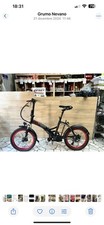 Bici elettrica argento usato  Grumo Nevano