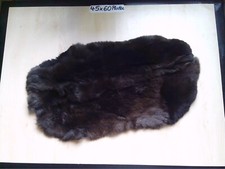 Kaninchenfell 21x41 schwarzbra gebraucht kaufen  Gera