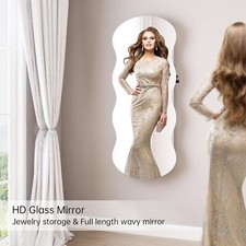 Mirror jewelry cabinet for sale  USA