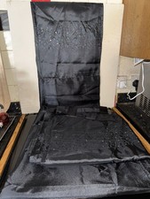 Pair black taffeta for sale  STOKE-ON-TRENT