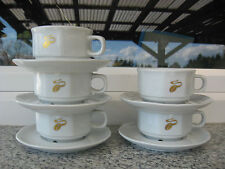 Tasses soucoupe porcelaine d'occasion  Sarreguemines