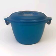 Conjunto de 3 peças de panela a vapor Tupperware microondas arroz azul comprar usado  Enviando para Brazil