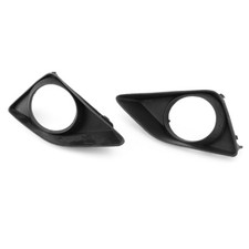 Par de tampa de grade de lâmpada de neblina frontal preta para Toyota Corolla 2008-2010 comprar usado  Enviando para Brazil