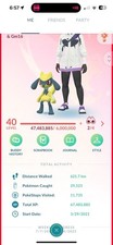 Pokémon PTC GO | LVL 40 |125✨|6.5 ☄️evento brilhante Riolu Pikachu comprar usado  Enviando para Brazil