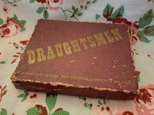 Vintage draughtsmen checkers for sale  SWAFFHAM