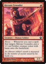 Mtg akroan crusader for sale  FOLKESTONE