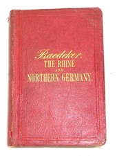 Baedeker rhine northern for sale  LONDON