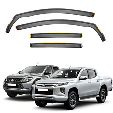 Defletores de vento ISPEED MITSUBISHI L200 Triton MK5 pick-up 4 portas 2015-22 4 peças comprar usado  Enviando para Brazil