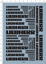 Decals liebherr for d'occasion  Expédié en Belgium