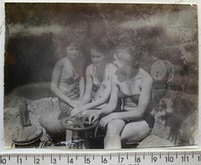 1980 Soviet Bikini Women Swimwear Swimsuit Female Fashion Beach Vintage Photo, usado comprar usado  Enviando para Brazil